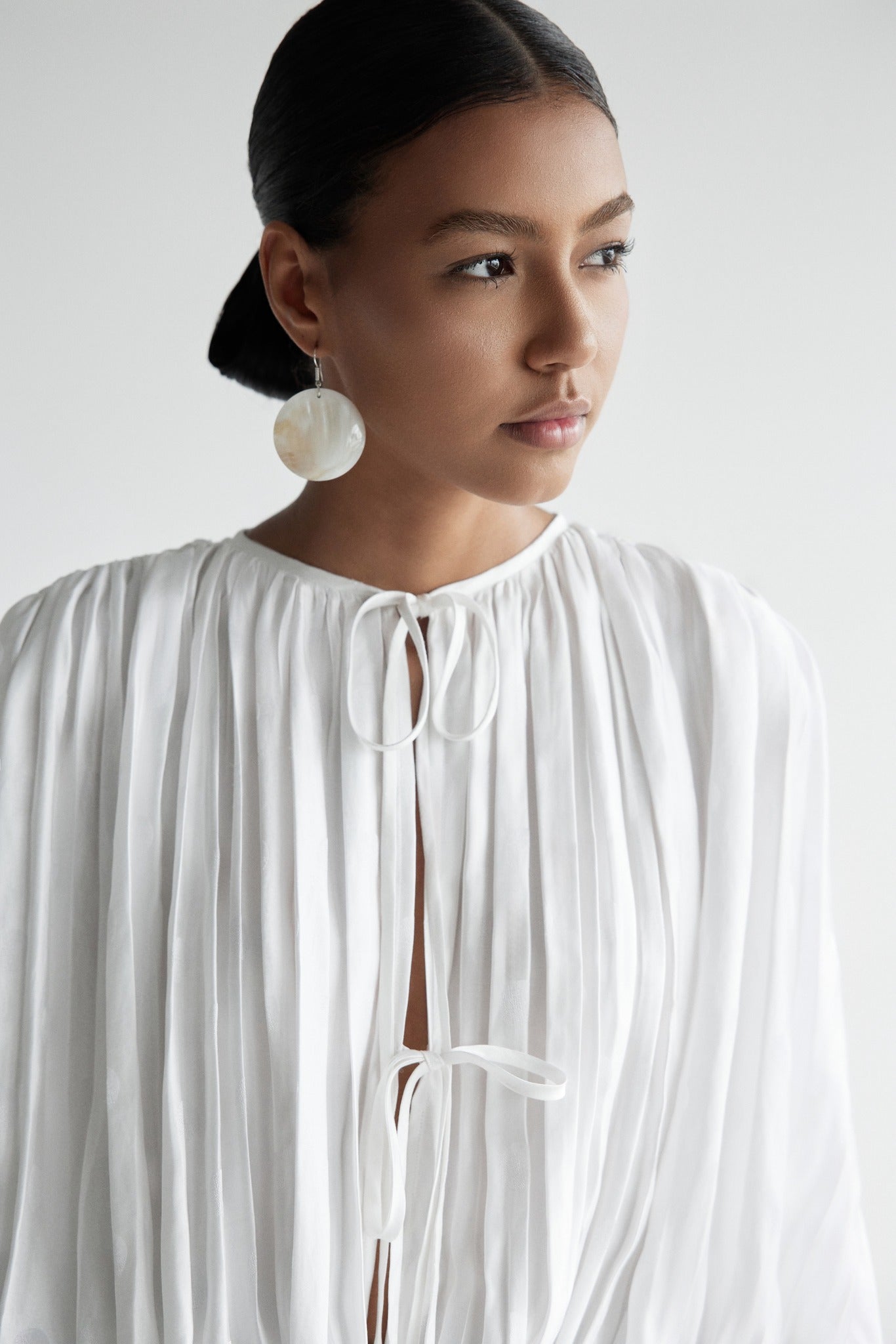 TRẦN Silk Blouse