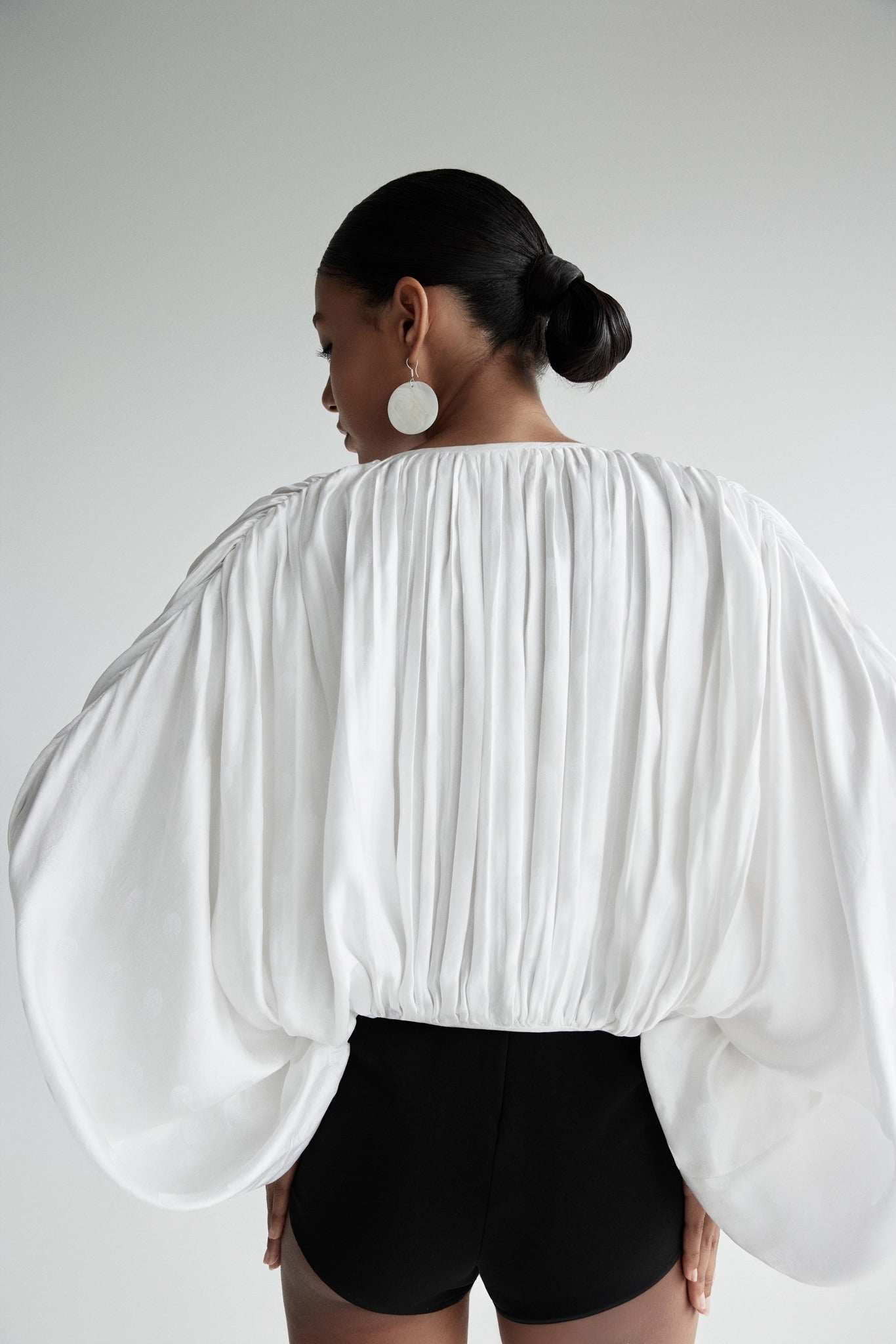 TRẦN Silk Blouse