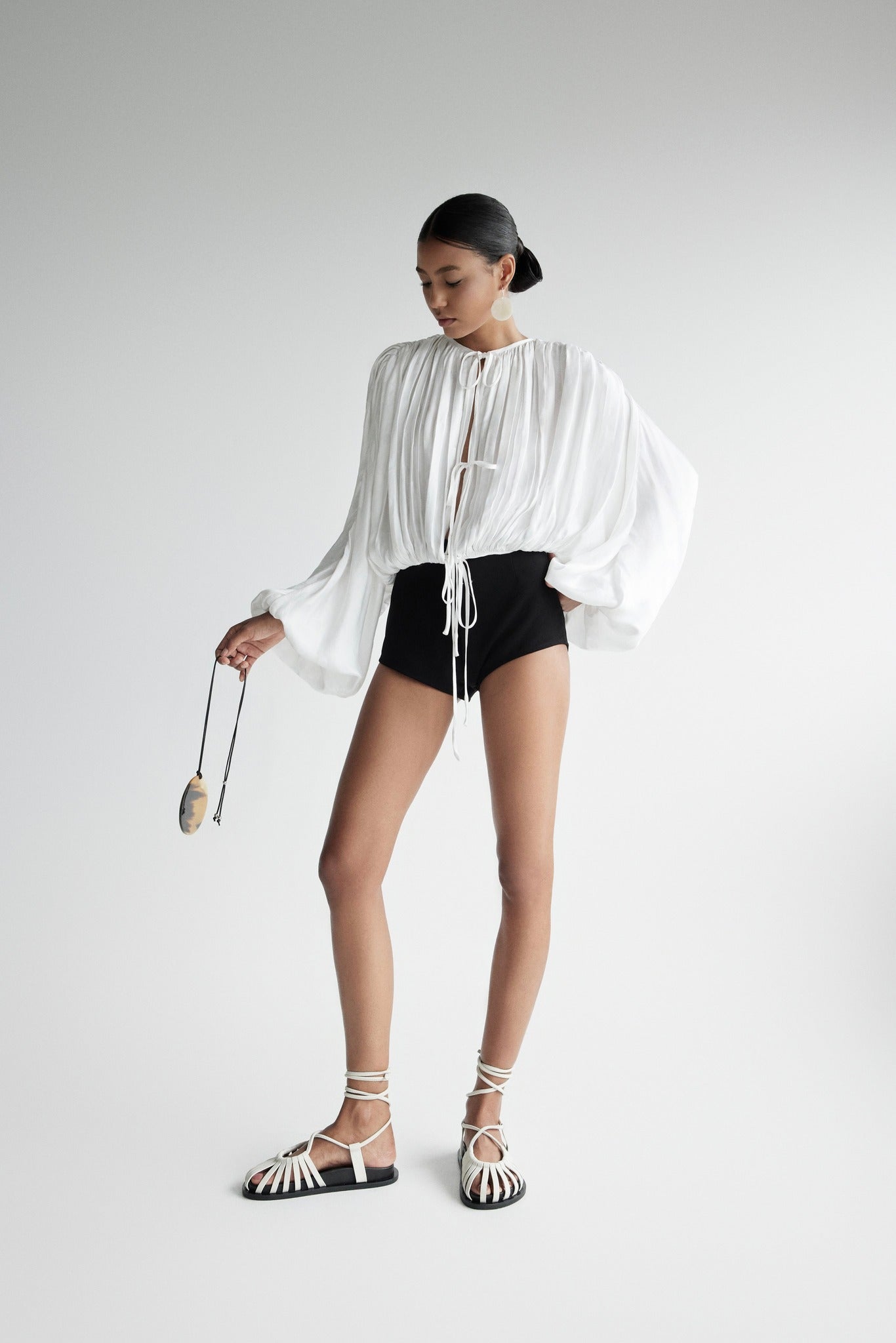 TRẦN Silk Blouse