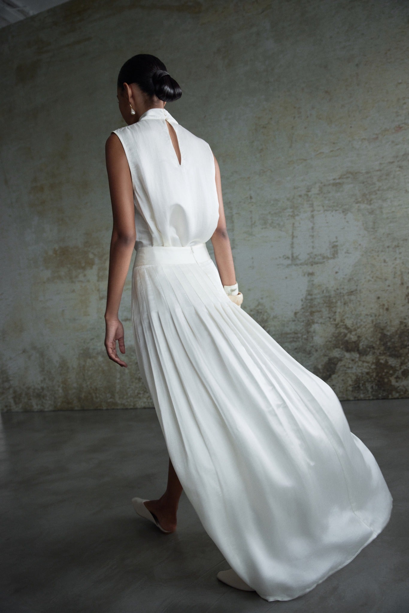 THY Silk Skirt