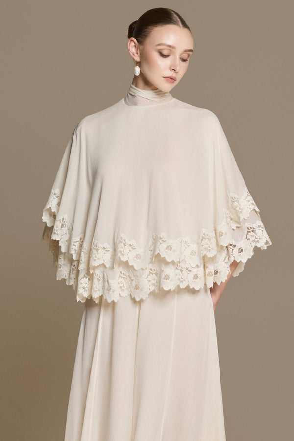 Zephyr Lace Cape
