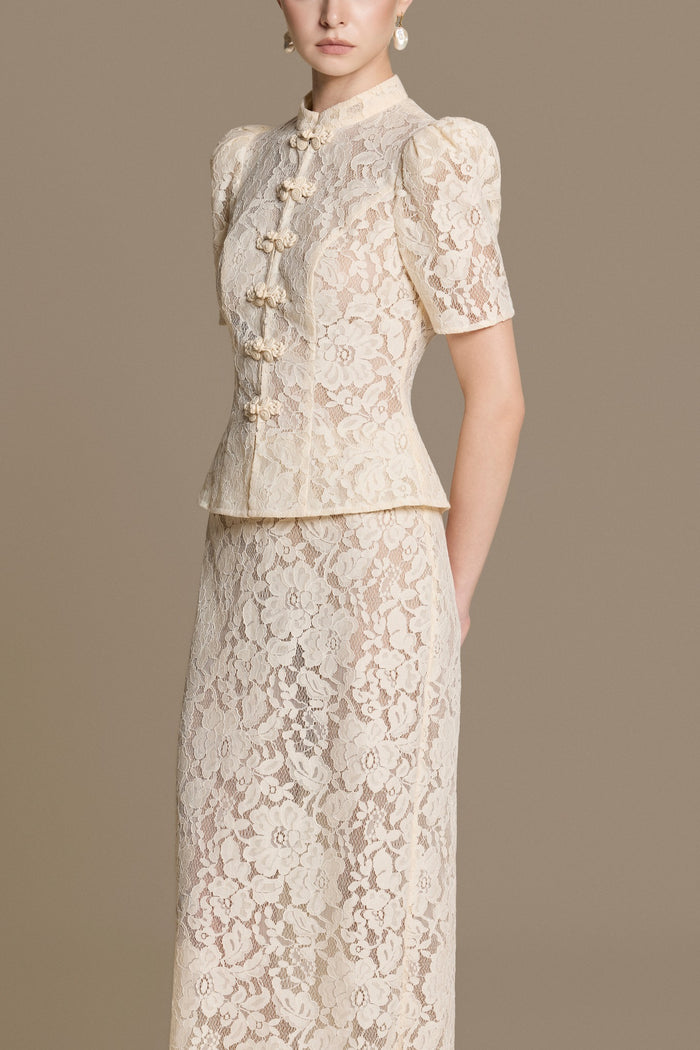 Clementine Lace Top