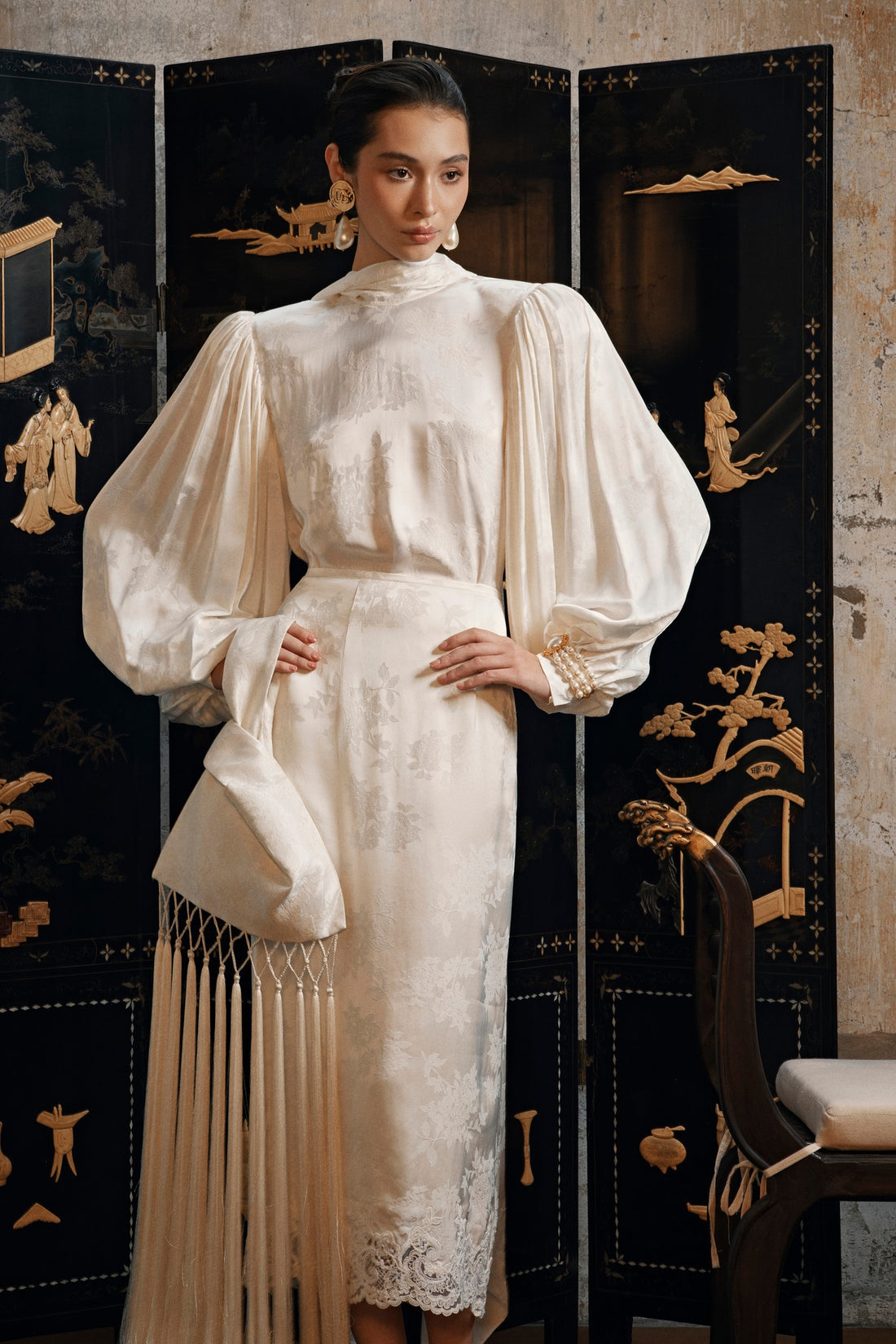Contour Silk Blouse