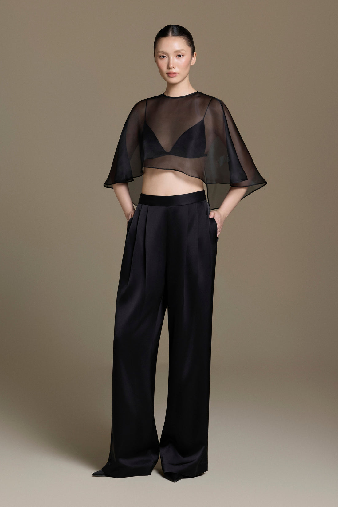Lush Silk Trousers | 01-lush-silk-trousers-black #Color_Black