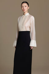 Sobre Pleated Blouse