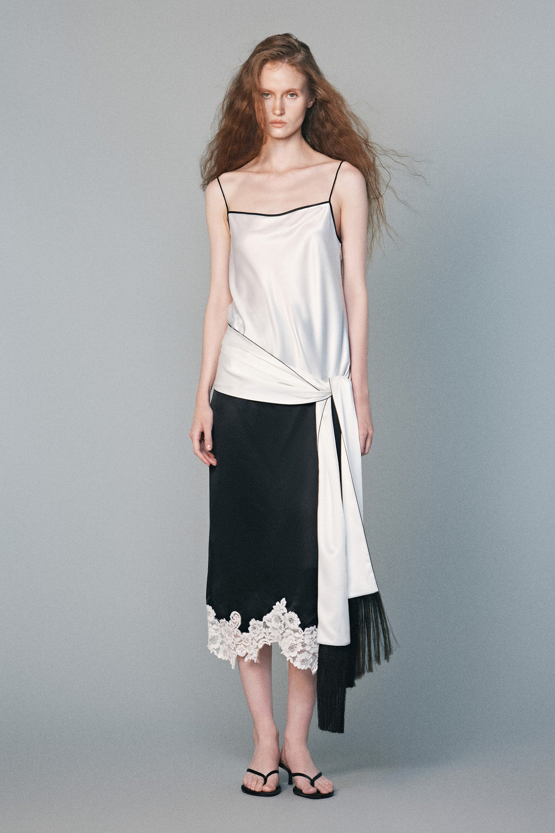 Velour Silk Skirt | 02-velour-silk-skirt #Color_Black