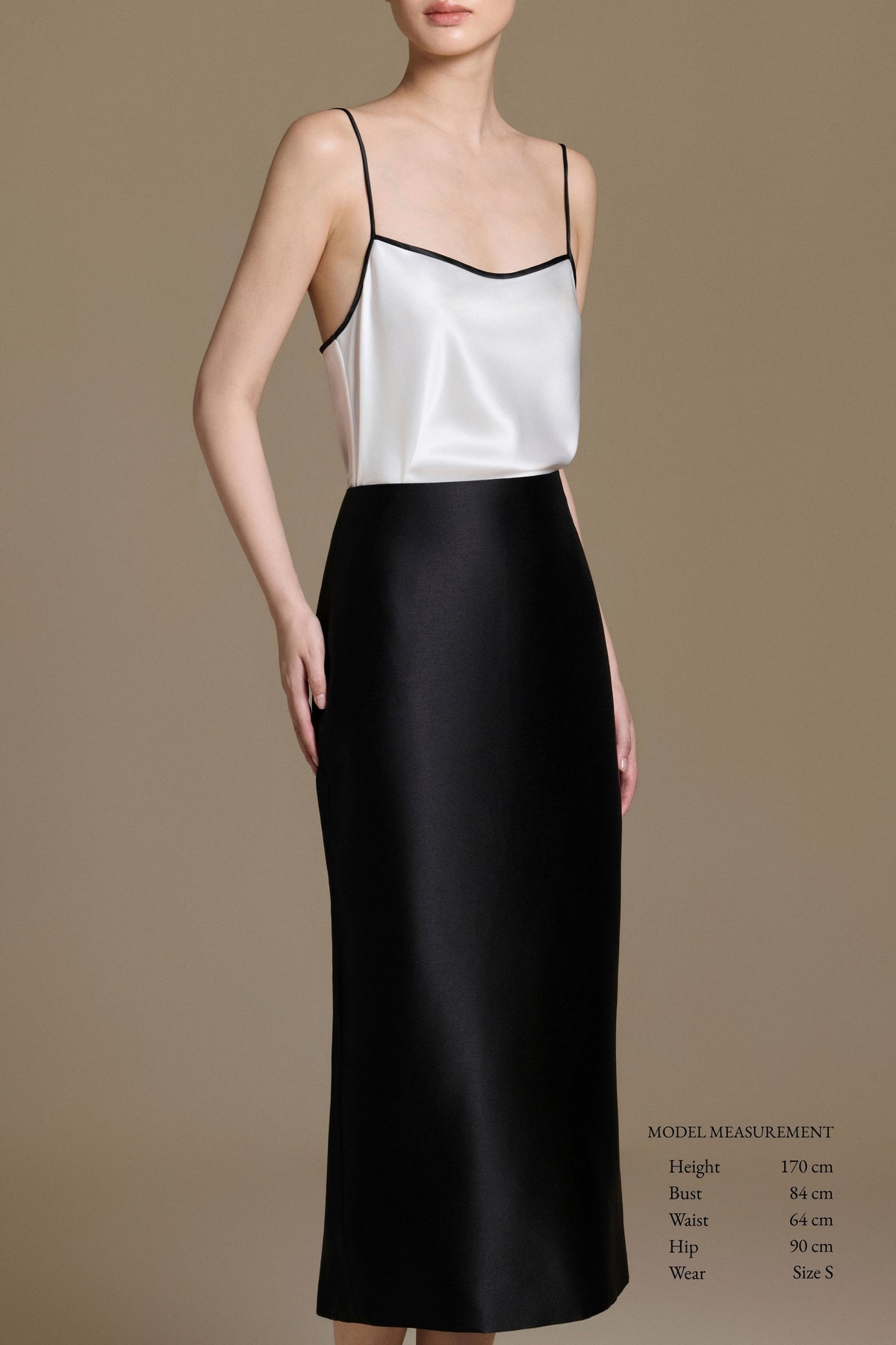 Classique Taffeta Midi Skirt | 05-classique-taffeta-midi-skirt-black #Color_Black