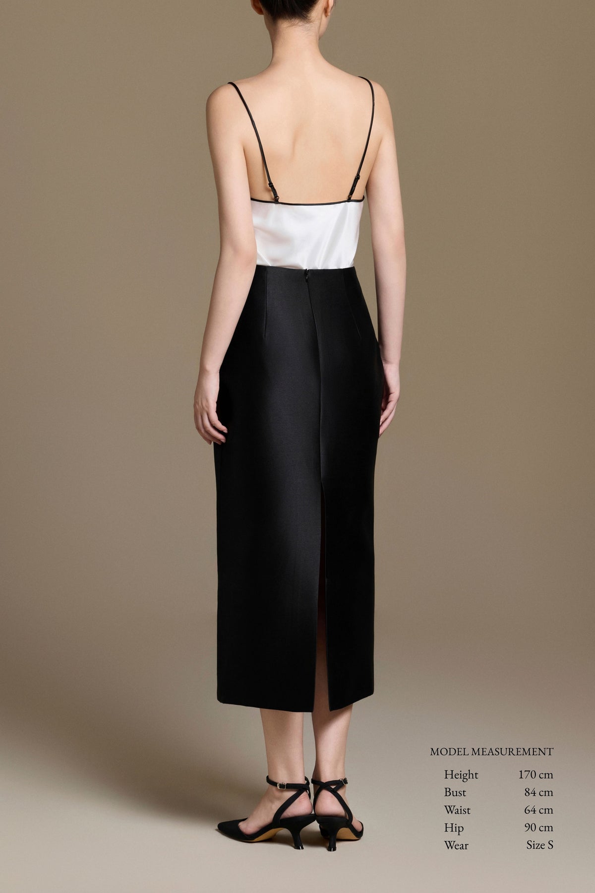 Classique Taffeta Midi Skirt | 06-classique-taffeta-midi-skirt-black #Color_Black