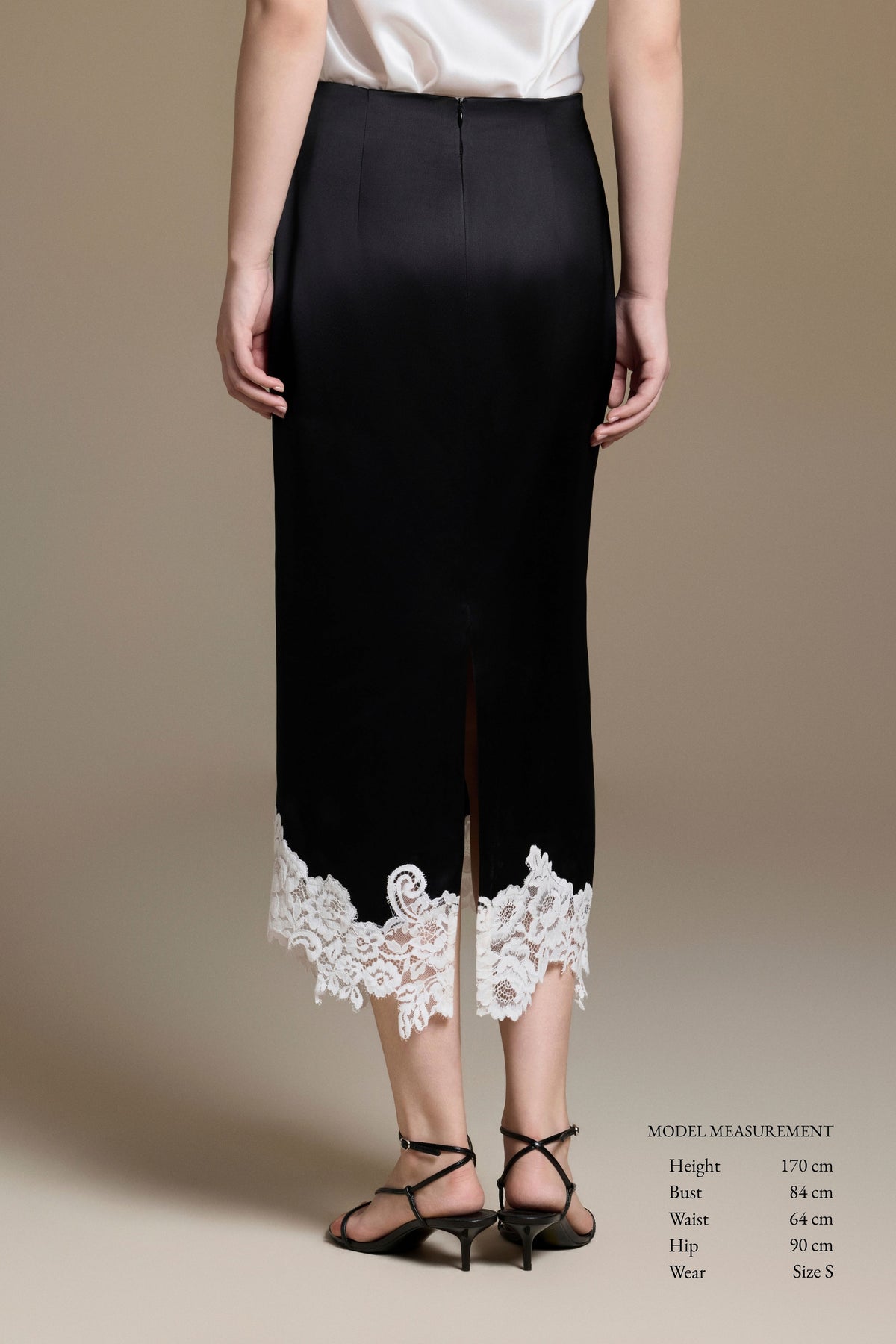 Velour Silk Skirt | 07-velour-silk-skirt #Color_Black