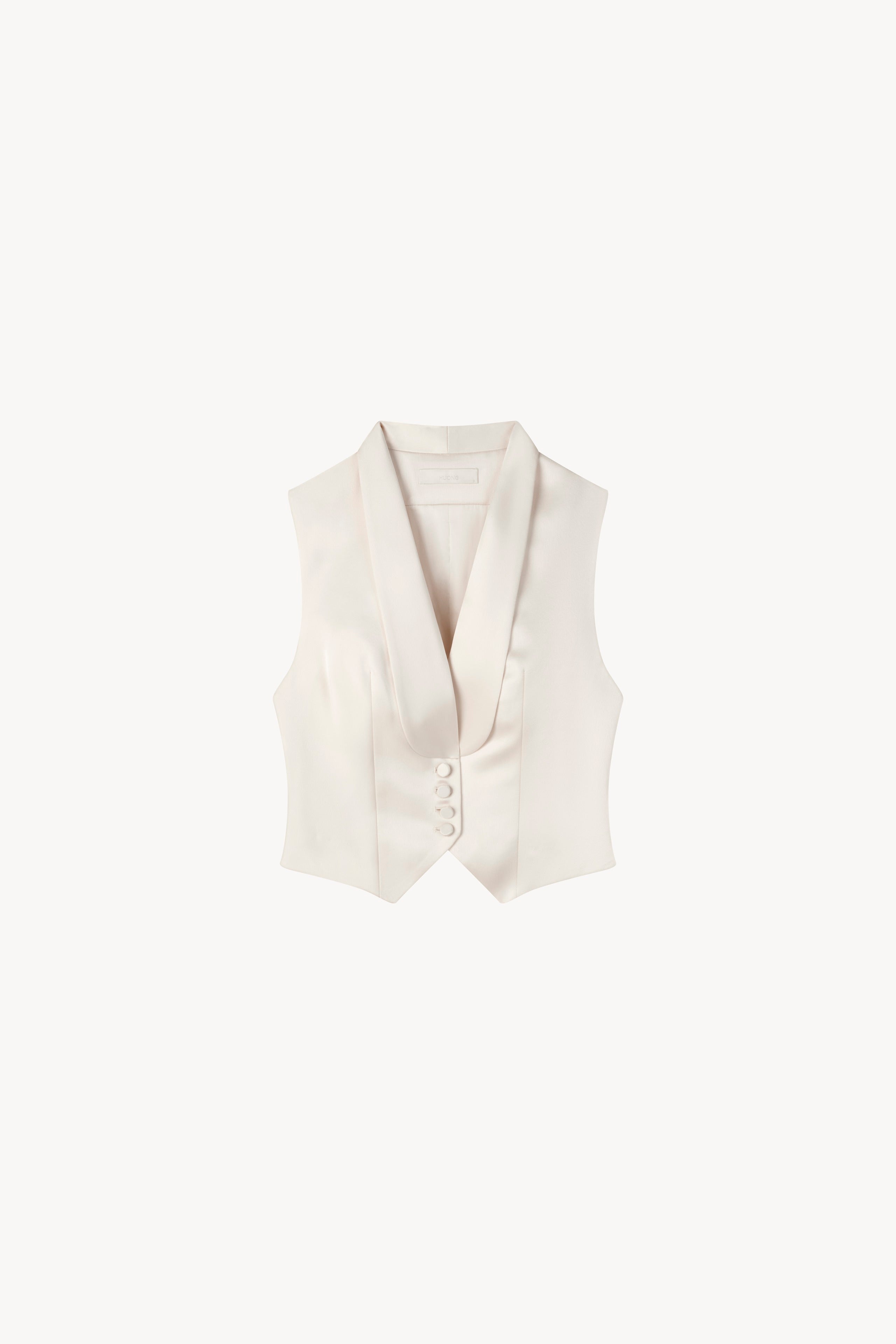 Modème Tailored Silk Vest