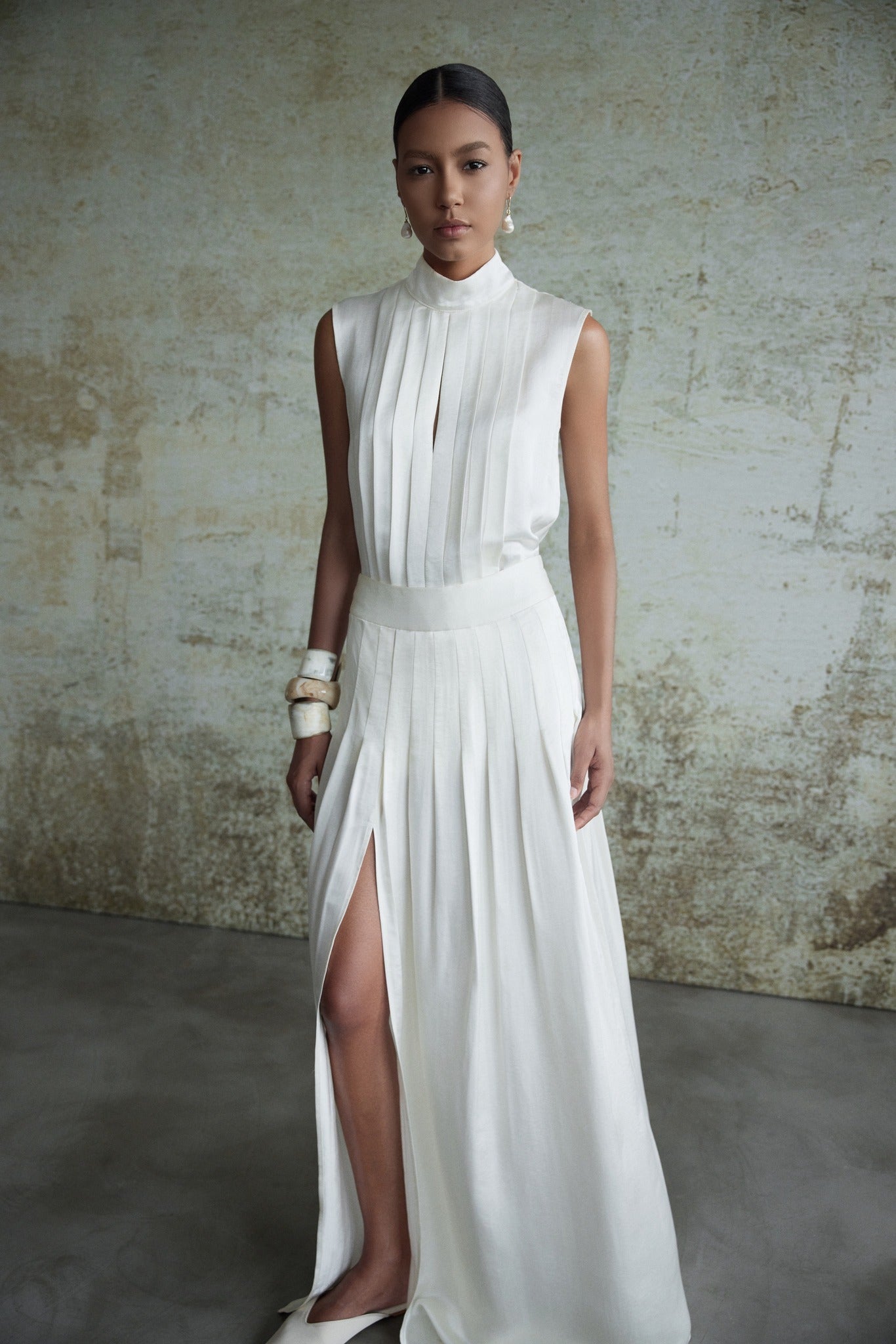 THY Silk Skirt