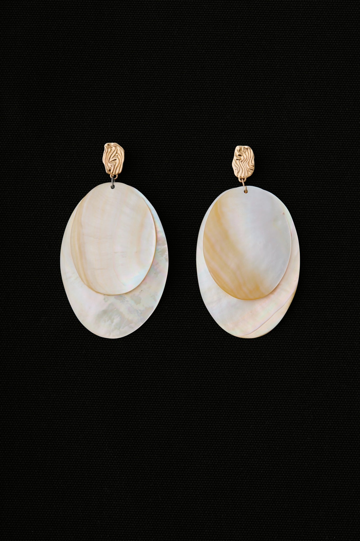 XÀ CỪ BRASS PENDANT EARRINGS