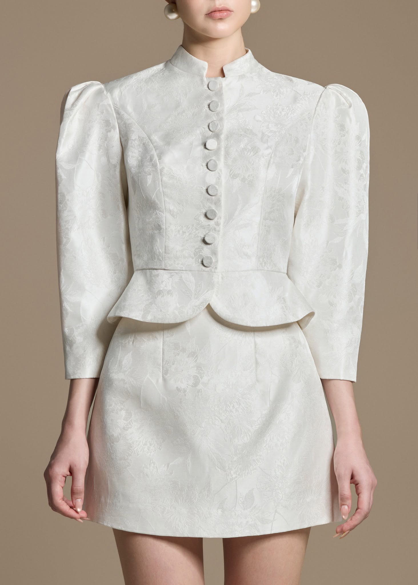 Chérie Taffeta & Tulle Dress — HUONG