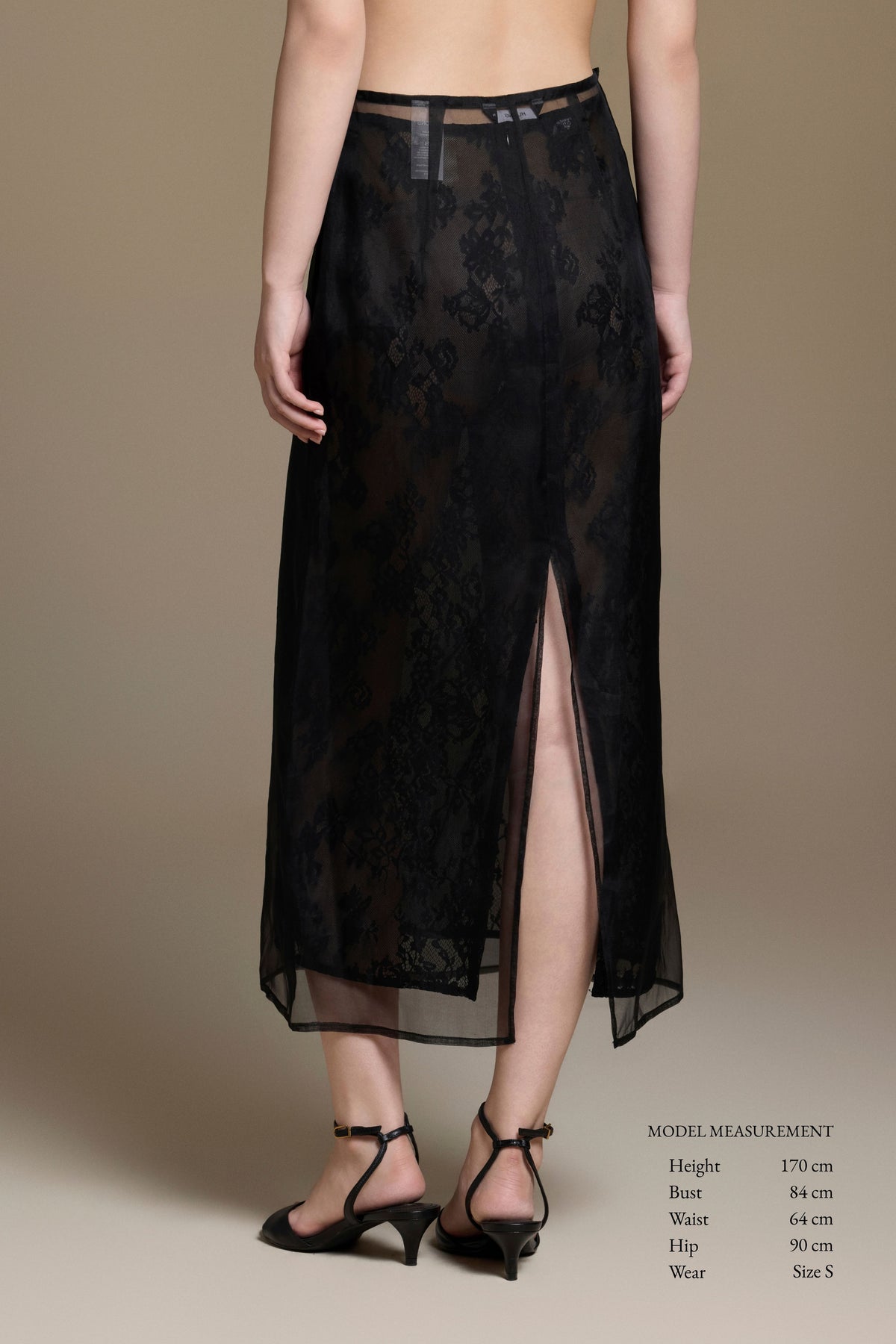 Translucent Two-layer Skirt