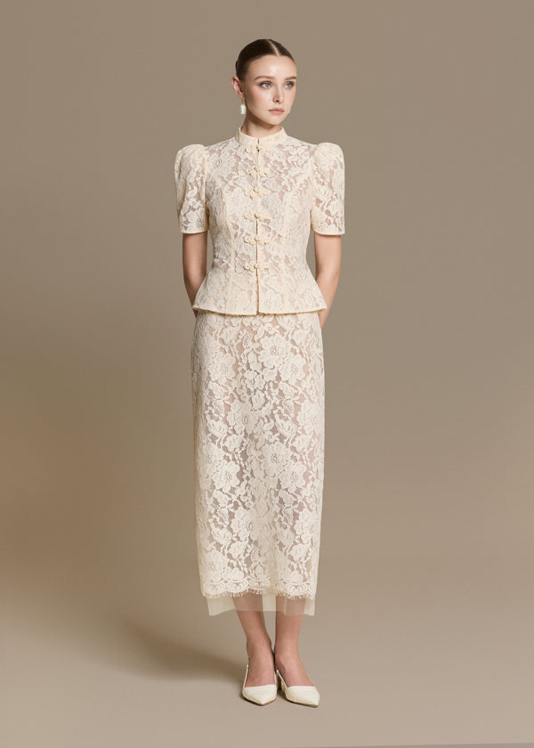 Clementine Lace Top