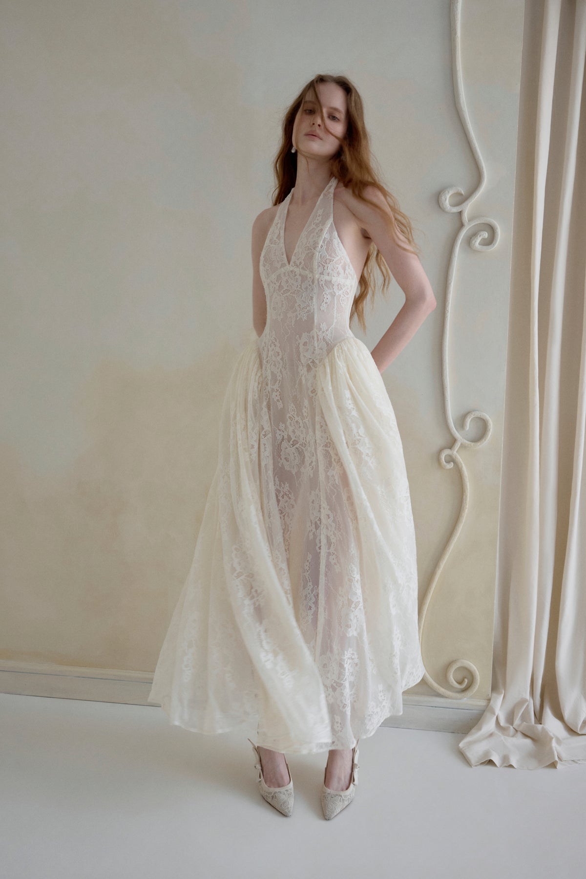 Ethereal Lace Dress