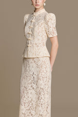 Clementine Lace Top
