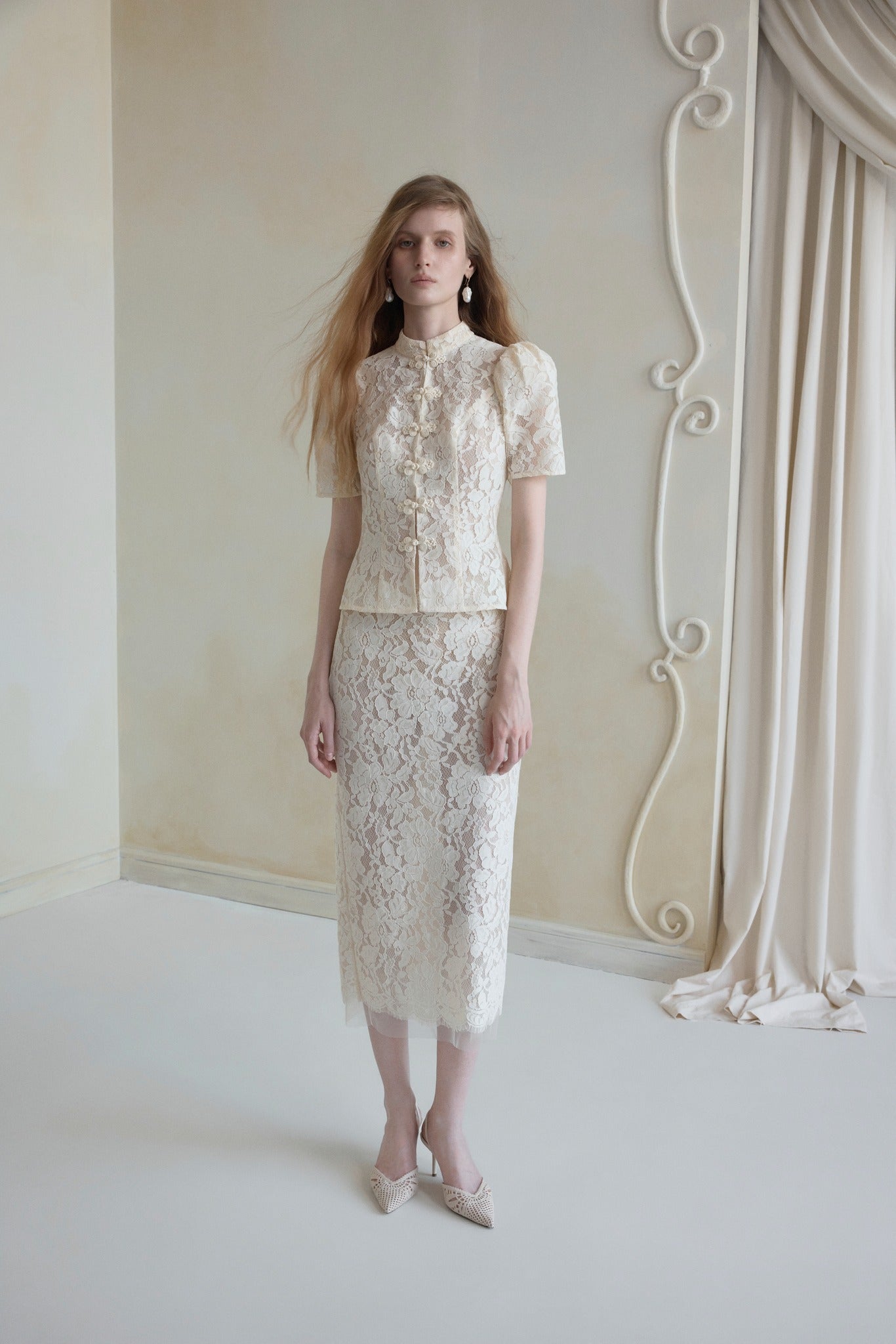 Clementine Lace Top