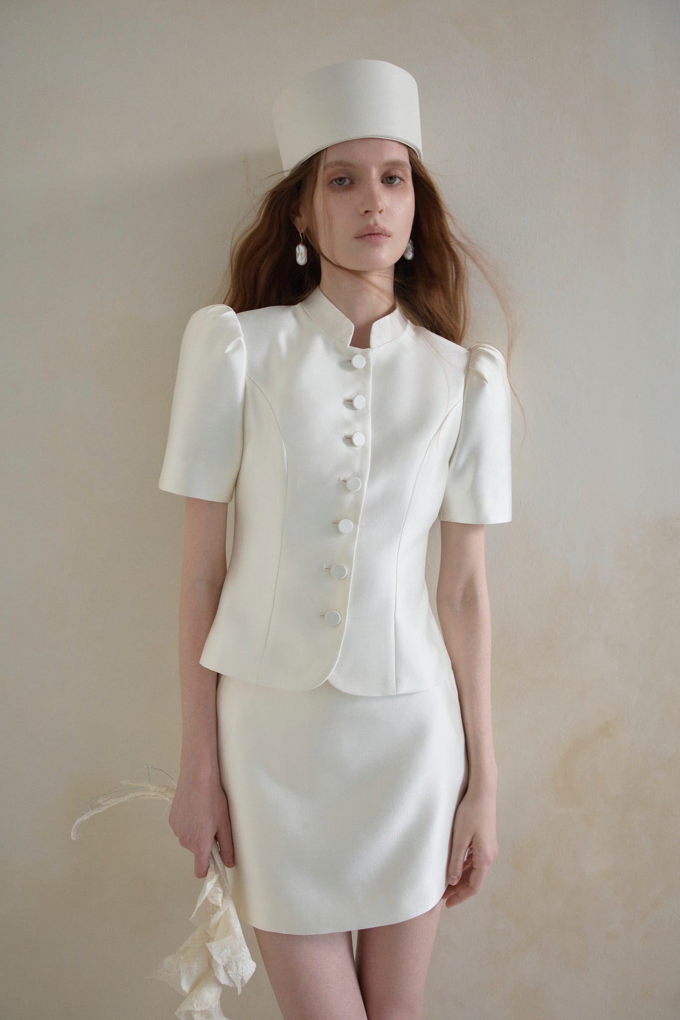 Éclat Taffeta Miniskirt