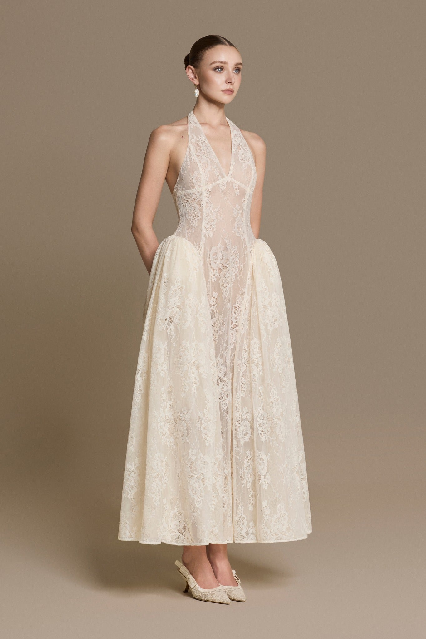 Ethereal Lace Dress