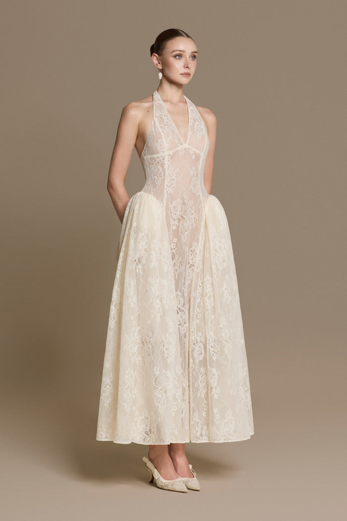 Ethereal Lace Dress