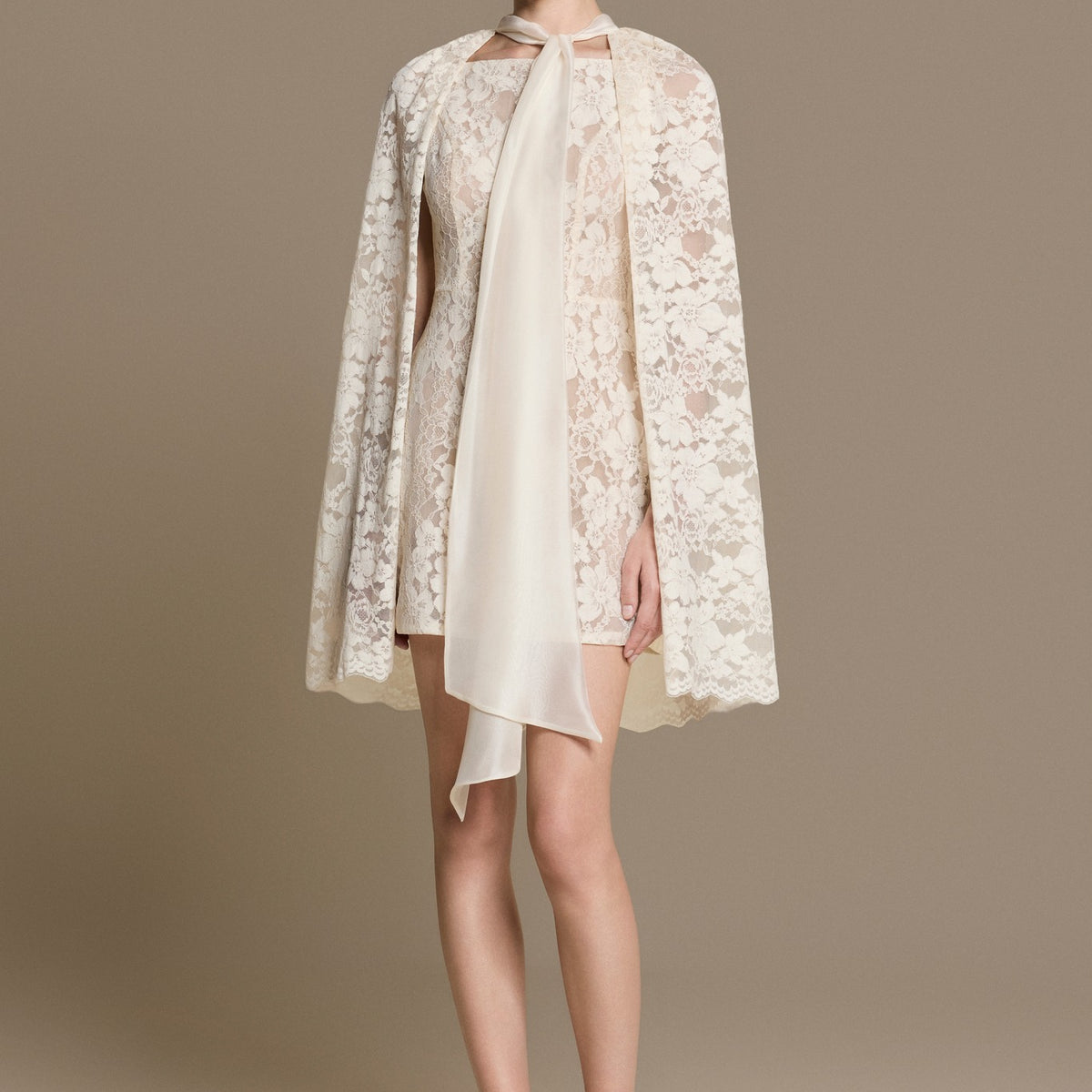 soleil long sleeve dress Soleil Cape Dress