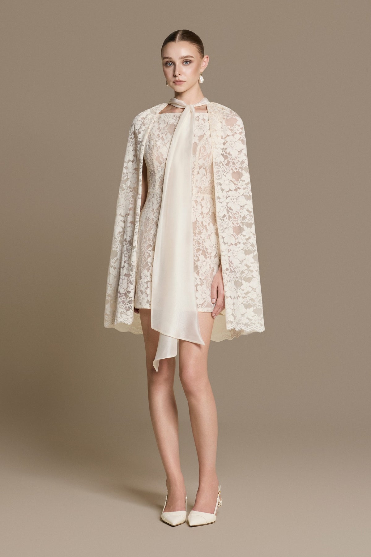 Soleil Cape Dress