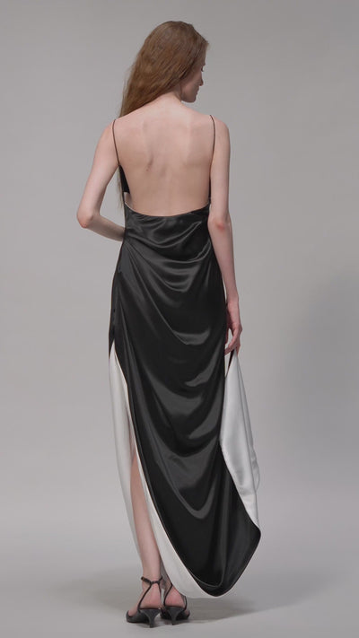 Femme-Fatale Silk-draped Dress | 09-femme-fatale-silk-draped-dress.mp4