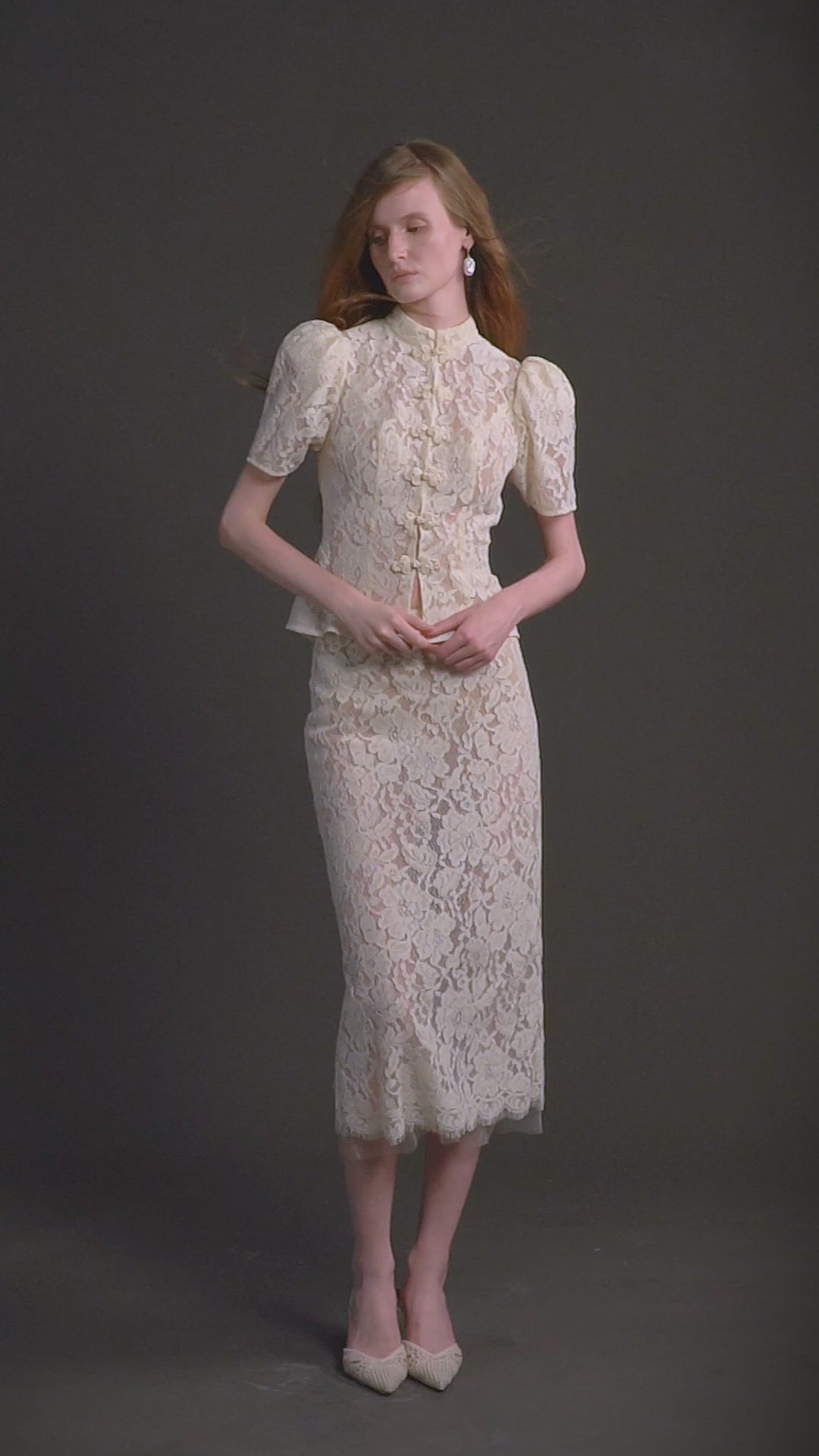 Clementine Lace Top