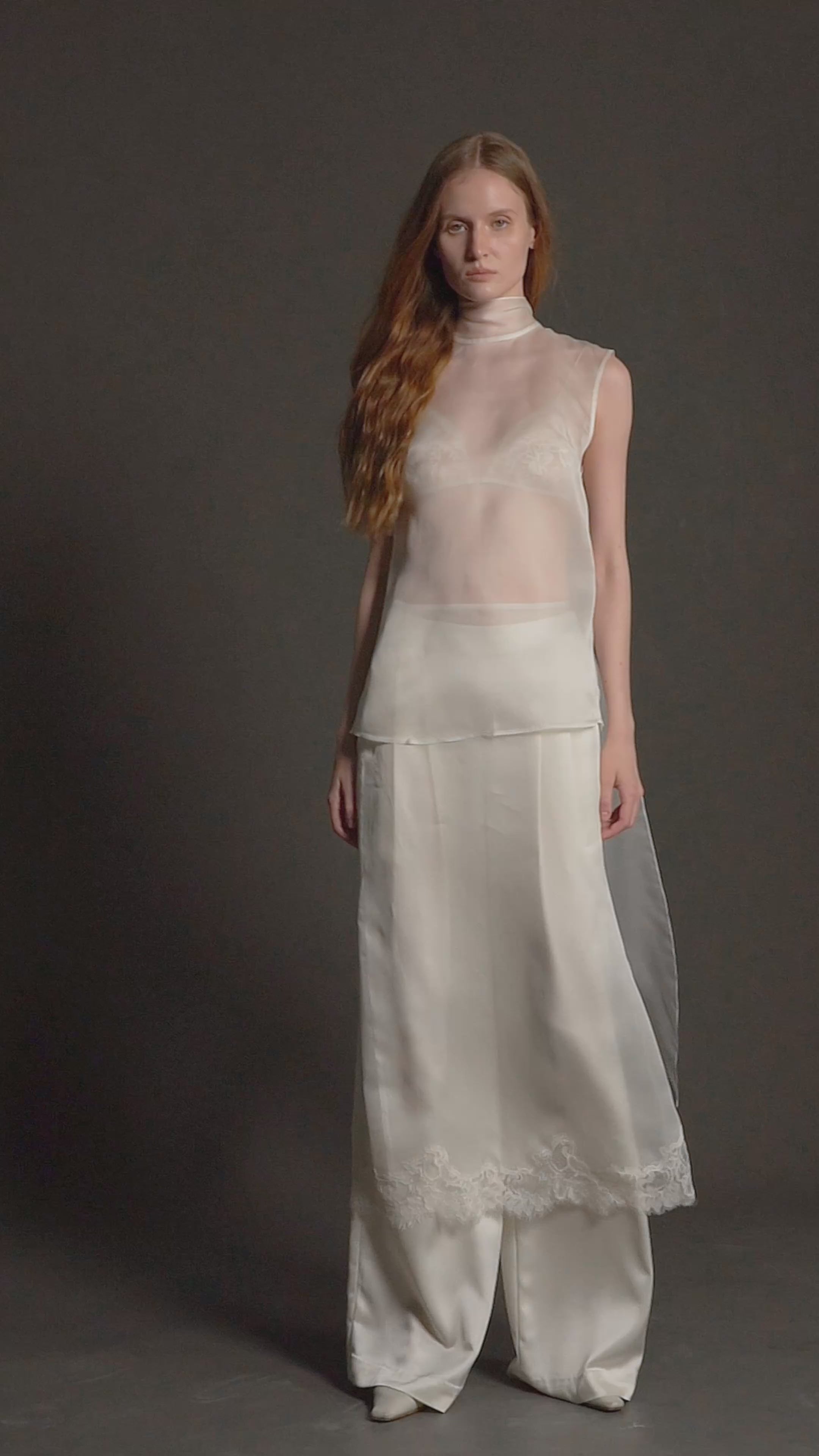 Transparia Organza Blouse